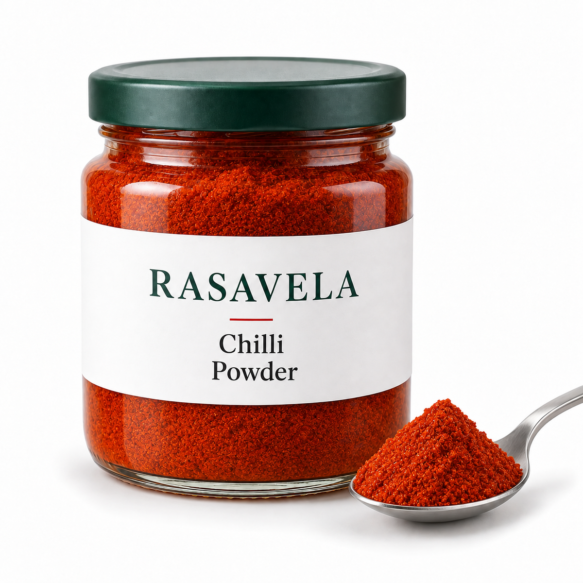 Chilli Powder — illustrative Rasavela packaging